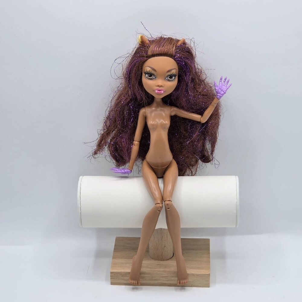 Monster High Clawdeen Wolf Werewolf Sweet 1600 Birthday Doll Nude 11"